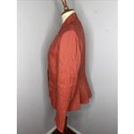 Veronica Beard  Farley Dickey Linen Blazer in Clay Sz 10 Photo 1
