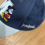 Disney Vintage 1990s Disneyland Resort Mickey Mouse Unisex Cap - Navy and Taupe Size OS Photo 4
