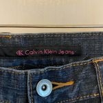 Calvin Klein bootcut jeans Dark Wash Light Distressing Size 3 Photo 3