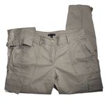 Eileen Fisher  Pants Tapered Cargo Khaki Green Size 8 Photo 3