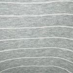 SO  Classic Comfy Favorite Crewneck Short Sleeve Tee Stripe Gray White M Photo 7