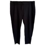 Betabrand Women's Pants XXL Petite Black Pencil Cigarette Ankle Zip Skinny Yoga Photo 2