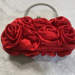 Un brand evening purse S Red Photo 1