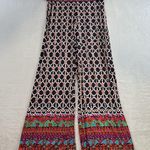 Trina Turk S Venice Beach Wide Leg Pants Fold Over Waist Resort Beachy Vacation Photo 2