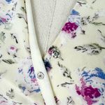 Jessakae Floral Wrap Dress Butter Yellow Sz M Short Sleeve Maxi Cottagecore Size M Photo 6