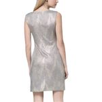 White House | Black Market Cowl Neck Shimmery Women’s Knee Length Dress Size 4 Photo 4