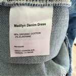 Reformation Madilyn Denim Mini Tube Top Strapless Bodycon Dress Photo 5