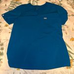 FIGS  Scrub Set top and bottom Alps Blue RARE Photo 5