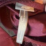 Aerie lace shoulder and back crossover front deep plumb bralette size medium Photo 5