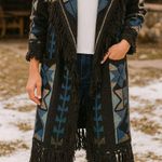 Johnny Was Celaris fringe hooded duster jacket NWT Photo 10