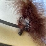 Vintage Betmar Cream Wool Feathered Wide Photo 10