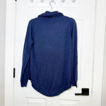 Magaschoni M  Navy Blue Cowl Neck Sweater‎ Size Large Photo 3
