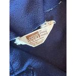 Montgomery Ward Navy Blue Outfit Dress Jacket Photo 11
