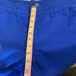 st. john's bay St John’s Bay Capris Pants Blue with some stretch 98% Cotton 2% Spandex Size 4P‎ Photo 11
