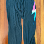 Aviator Nation  Sweatpants Medium Lightning Bolt Photo 0