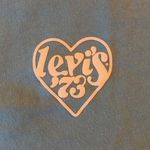 Levi's  LADIES Perfect Crew Neck Logo Tee Sz Large Photo 1