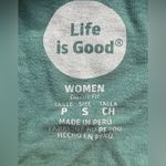 Life is Good  | ladies long sleeve, Half Full, t-shirt. Size: S. Photo 6