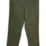 Gerard Darel Gerard Darel Olive Green Slim Leg Pull-On Chino Pants Size 36 US 4 Photo 0