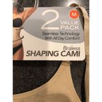 MEMOI braless shapewear cami top lot of 2 size M Tan Size M Photo 5