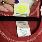 One Teaspoon NWT  Bossa Red Bower Bird Singlet Photo 6