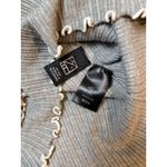 Revolve N12H Lilian Knit Asymmetric Sweater Gray Ribbed size XS Photo 5