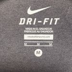 Nike Dri-Fit Silver Gray Short Sleeve Top Photo 3