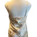Sabina Musayev Raya Dress Cream Ivory‎ Women's XS Blossom Sequins Satin Maxi Photo 8