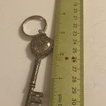 Antique Style Silver tone Key Keychain Photo 0
