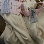 Oh Polly  Asymmetric Twist Strap Mini Dress in Ivory size 6 NWT Photo 2