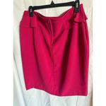 ABN Pink Pencil Skirt Ruffle Detail Career Office Party XL Photo 1