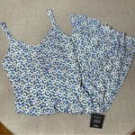 Lulus Lulu’s Darling Daisy Floral Midi Dress Sundress Blue White Large Nwt Photo 6