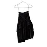 Cult Gaia 🆕  Charlique Pleated Mini Dress Black Sz 10 Photo 4