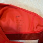 Nike  Dri-FIT Sports Bra – Orangey Red, Medium Photo 2