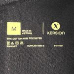 Xersion  Jacket Relaxed Black Cotton Blend Collar Pockets Women's Size Medium Photo 6