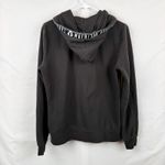 True Religion  Women's Cotton Blend Black/White Full Zip Track Jacket Large Photo 6