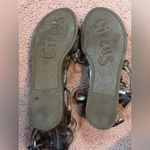 Circus by Sam Edelman Circus Sam Edelman Metalic Ginger Cindy Zip Beaded Gladiator Sandals Size 6.5 Photo 2