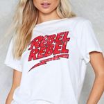 Nasty Gal  Distressed Rebel Tee Photo 0