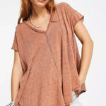 Free People  We The Free Sammie Tee V-Neck Flowy Photo 0