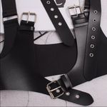 Black Harness Suspender Buckle Bondage New Photo 10