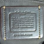 Coach Signature Print Crossbody Bag With Adjustable Strap In Tan/Brown Canvas & Photo 6