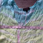 Multiples Createur Colorful Sheer Tunic Top S Photo 5