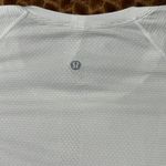 Lululemon ExCELLENT  Swiftly Tech 2.0 Long Sleeve Race Length Shirt White Size 12 Photo 4
