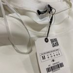 ZARA New  Limited Edition White Midi Dress with Patch Pockets 2298/456 Medium Photo 11