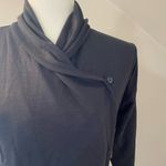 Tommy John Second Skin lounge robe. Black size small, full length w/ pockets Photo 2