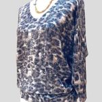 π Sequins Embellished Leopard Sweater White Size undefined Photo 1
