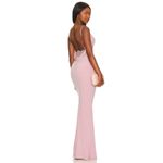 Katie May  X Revolve Surreal Dress in Rose Quartz Small New Womens Maxi Gown Photo 9