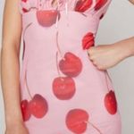 Kimchi Blue Urban Outfitters Bianca Mesh Mini Dress In Combo Pink. Size Small Photo 0