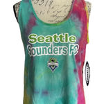 Seattle Sounders Soccer Tie Dye Shirt Size Large NEW Photo 0