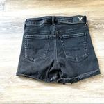 American Eagle  outfitters black super stretch hi rise shortie Photo 2