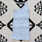 Princess Polly Eliza Smocked One Shoulder Floral Mini Dress Size 8 Photo 3